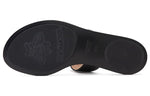 (WMNS) Gucci Thong Sandal With Double G 'Black Leather' 497444-A3N00-1000