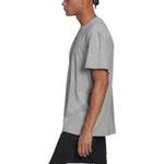 adidas M Fv T Solid Color Logo Athleisure Casual Sports Round Neck Short Sleeve Gray HE4365