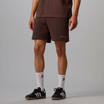 adidas x Pharrell Humanrace Small Logo Shorts 'Brown' HJ7066