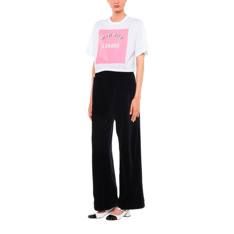 MIU MIU SS22 T-Shirt Women's White
