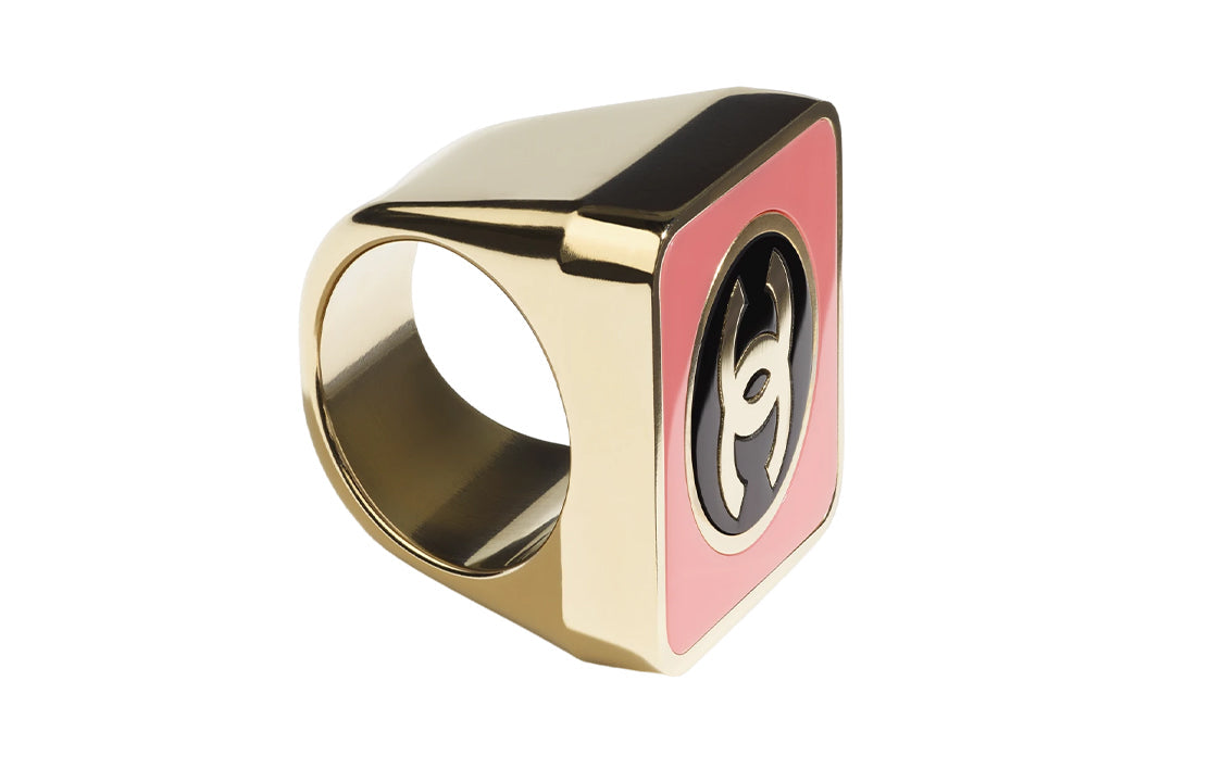 CHANEL Rings Women's Pink