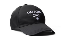 PRADA Logo-embroidered Baseball Cap