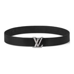 LOUIS VUITTON Leather Leather Belts Unisex Black Width: 3CM