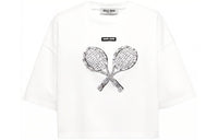 MIU MIU FW22 Crop Top Women's White