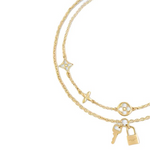 LOUIS VUITTON Lv Iconic Charms Necklace