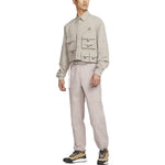 Men's Nike ACG Solid Color Belt Breathable Casual Long Pants/Trousers Yellow CV0661-245
