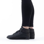 (WMNS) Reebok Freestyle High 'Triple Black' 2240