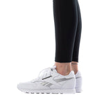 (WMNS) Reebok Classic Leather 'White Silver Metallic' EF3267