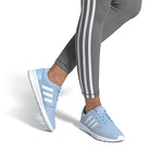 (WMNS) adidas neo Qt Racer Blue/White EE8086