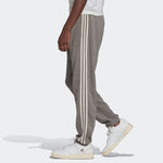 Men's adidas originals Sports Stripe Logo Casual Long Pants/Trousers Gray HD4810