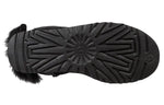 (WMNS) UGG Fluff Bow Mini Fleece Lined Black 1094967-BLK