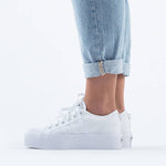 (WMNS) adidas Nizza Platform 'Triple White' FV5322