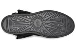 (WMNS) UGG Classic Mini Spill Seam Blvd Snow Boots Black 1108145-BLK