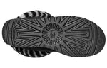 (WMNS) UGG Fluff Mini Quilted Leopard Zebra 1112439-BWHT
