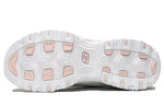 (WMNS) Skechers D'Lites Copper Divine Low-Top Daddy Shoes Creamy 13145-WTRG