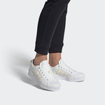 (WMNS) adidas Nizza Platform 'Off White Cream' H69028