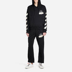 Off-White Cotton Mens Logo Loose Stripe Sweatpants Tape OMCH020R20E300021048