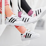 (PS) adidas Superstar J 'Girls Rule - White' FZ0615