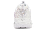 (WMNS) Skechers DLites 'White Butterfly' 149908-WHT