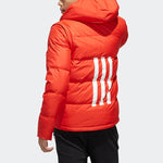 adidas neo Sports hooded Detachable Long Sleeves Down Jacket Orange Red EI4431