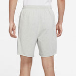 Nike Solid Color Lacing Elastic Breathable Sports Shorts Gray DH7384-050
