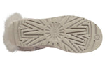 (WMNS) UGG Fluff Bow Mini Fleece Lined light grey 1094967-WILL