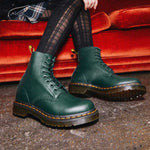 (WMNS) Dr. Martens 1460 Pascal Virginia waterproof Wear-resistant Mid Tops Martin boots Green 26902328