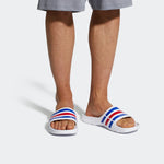 adidas Duramo Slides 'White Blue Red' U43664