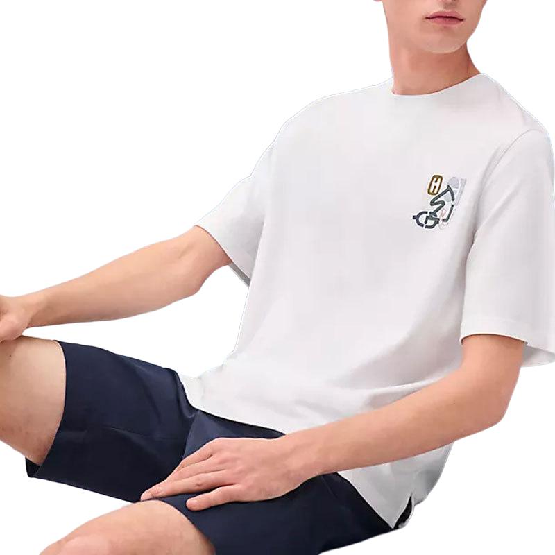 HERMES SS25 T-Shirt Men's White