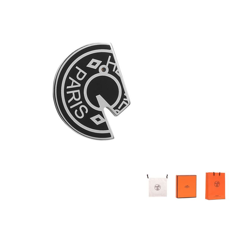 HERMES Carrousel Brooches Unisex