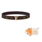 LOUIS VUITTON Lv Initiales 30mm Reversible Belt