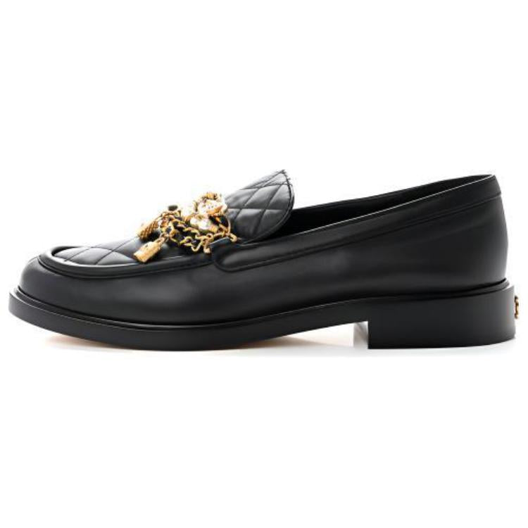 CHANEL Loafers Women's Black