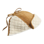 CHANEL Sheepskin Hats & Caps Unisex Beige