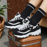 (WMNS) Skechers D'lites 1.0 13144-BKLP