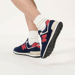 New Balance 574 'Dark Blue Red Gray' ML574PN2