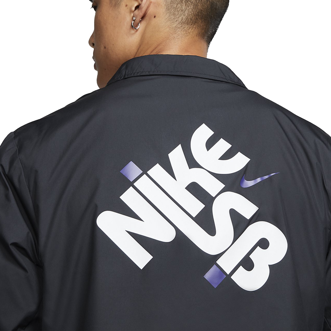 Nike SB Skateboard Skate Jacket Lt Armory Black BV8739-010