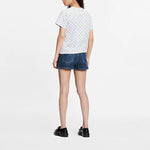 LOUIS VUITTON SS22 Collar Chain Logo Short Sleeve Unisex White 1A8QDG