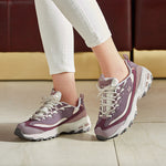 (WMNS) Skechers D'lites 1.0 GS PurpleWhite 'Purple White' 13143-PRW