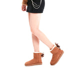 (WMNS) UGG Essential Mini Classic Fleece Lined Brown 1115030-CHE