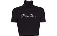 MIU MIU SS22 T-Shirt Women's Black