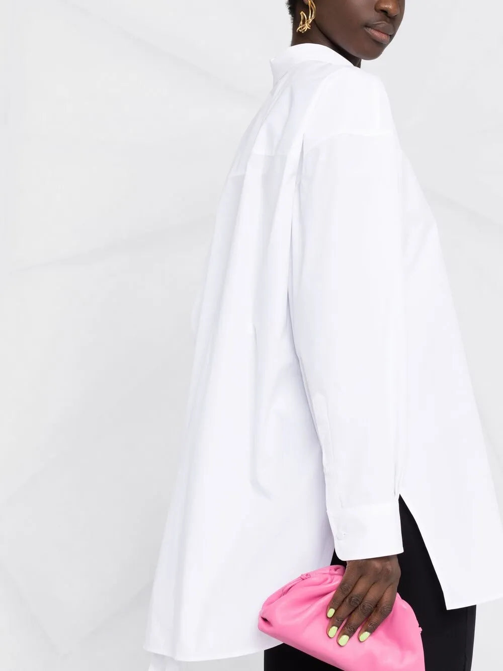 Valentino Garavani Cape-Style Buttoned Shirt