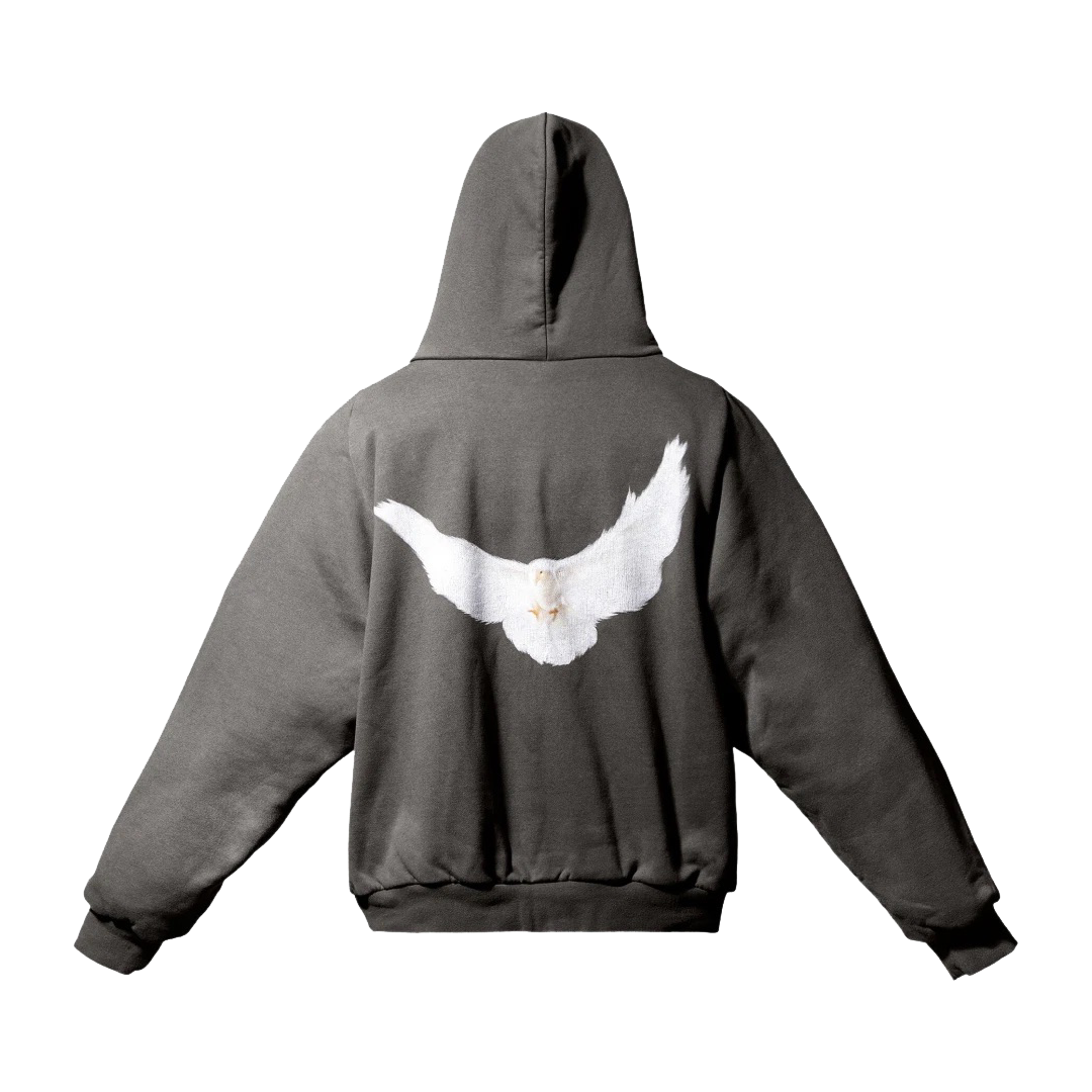 Yeezy Gap Engineered By Balenciaga SS22 Dove Shrunken Hoodie 'Gray' 469177-00