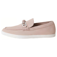 HERMES Ignacio Loafers Men's Pink