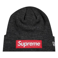 Supreme x New Era Box Logo Beanie 'Charcoal' FW21BN9-CHARCOAL