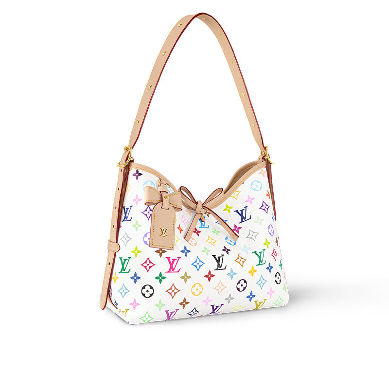 LOUIS VUITTON X Takashi Murakami CarryAll Pm White Multicolored