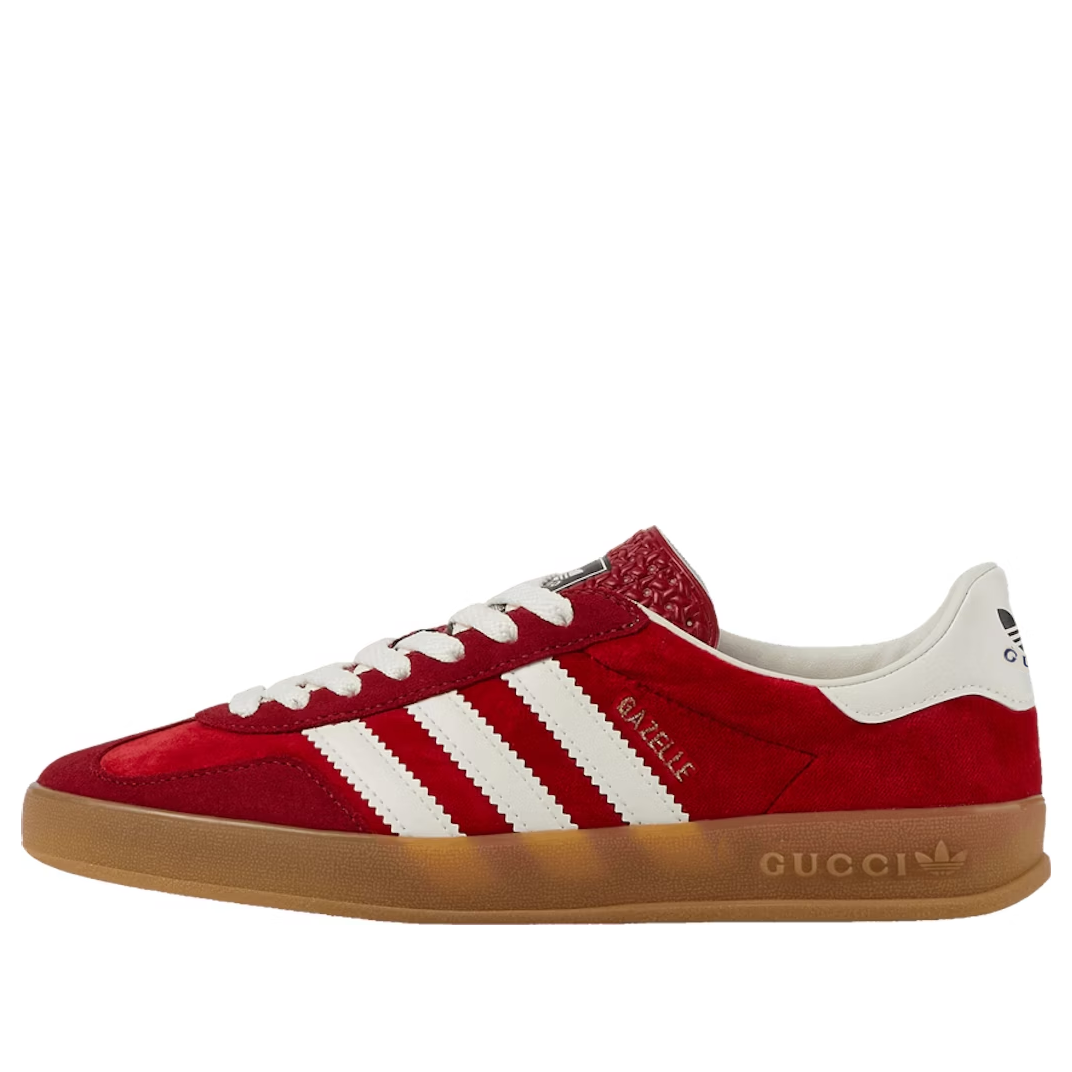 (WMNS) adidas x Gucci Gazelle 'Red Velvet' 707864-9STU0-6360