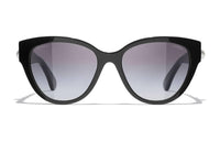 CHANEL Sunglasses Unisex Black