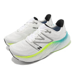 New Balance Fresh Foam X More v4 'White Electric Teal' MMORWT4