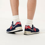 New Balance 574 'Dark Blue Red Gray' ML574PN2