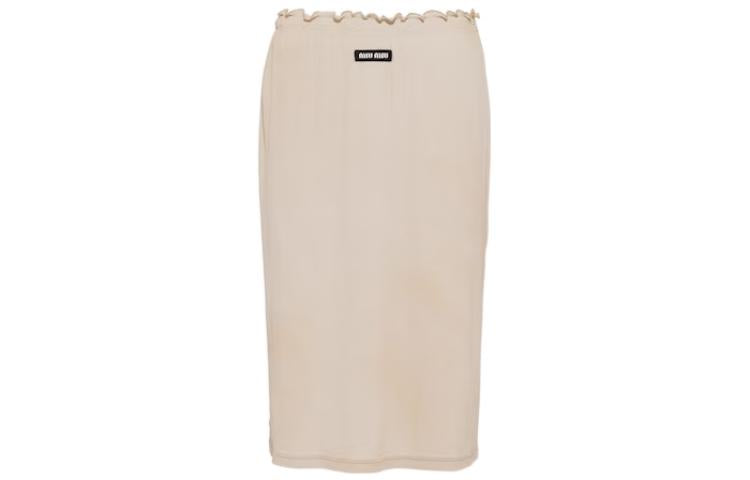 MIU MIU High-waist Midi Skirt
